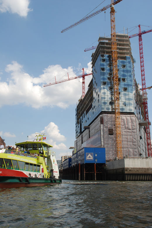 Elbphilharmonie im Bau