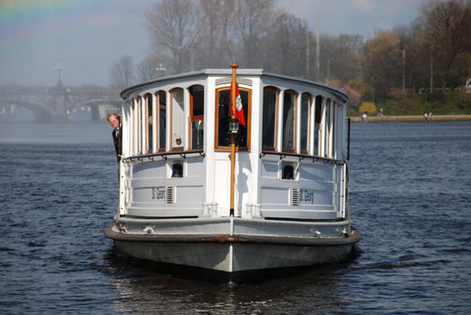 Historischer Alsterdampfer St Georg