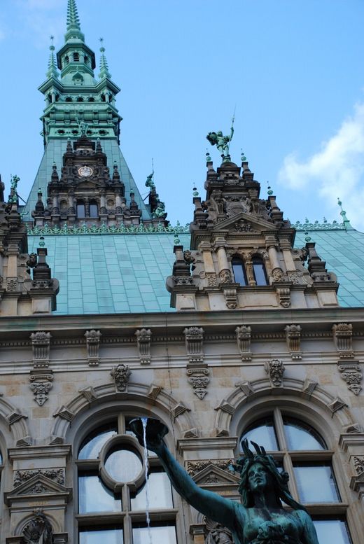 Fassade Hamburger Rathaus