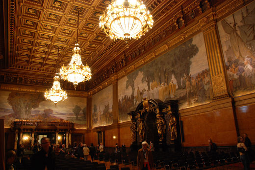 Rathaus Hamburg Grosser Festsaal