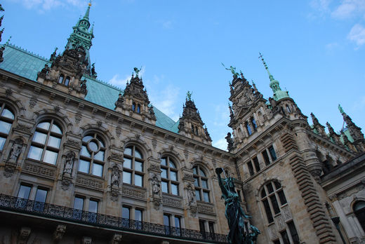 Rathaus Rckseite