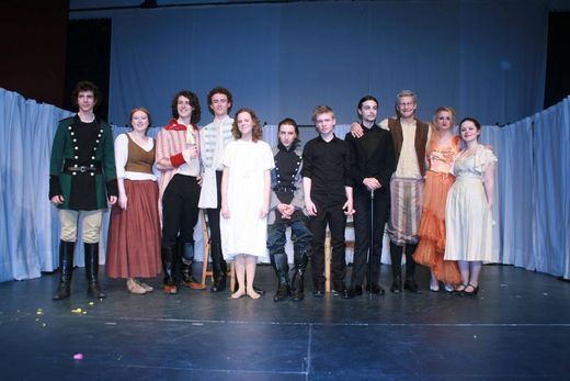 Das Ensemble von 'Kabale und Liebe'