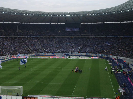 Bundesligaspiel HSV Hertha