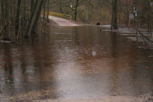 Unpassierbare Brcke der Oberalster