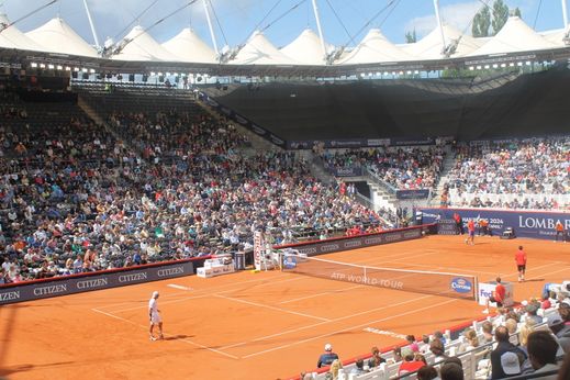 bet-at-home Open 2015 Gut gefllte Rnge bei der Qualifikation