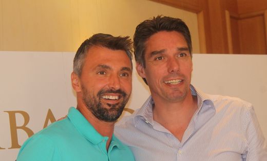 bet-at-home Open 2015, Goran Ivanisevic und Michael Stich