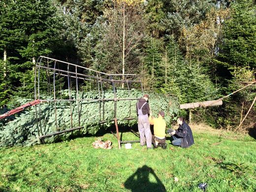 Groes Giga-Weihnachtsbaum-Netzgert