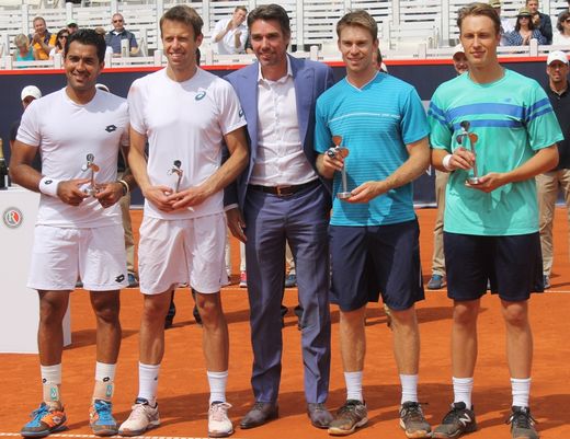 German Open Tennischampionships 2016, Doppelsiegerehrung