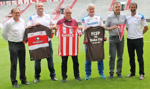 Kooperationspartner FC St. Pauli und Stoke City FC