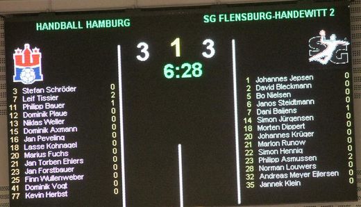 HSV Handball - Flensburg-Handewitt 2