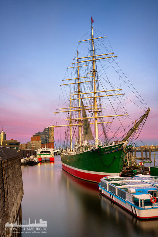 Abend an der Rickmer Rickmers