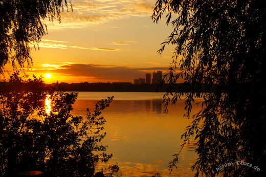 Sonnenaufgang Auenalster