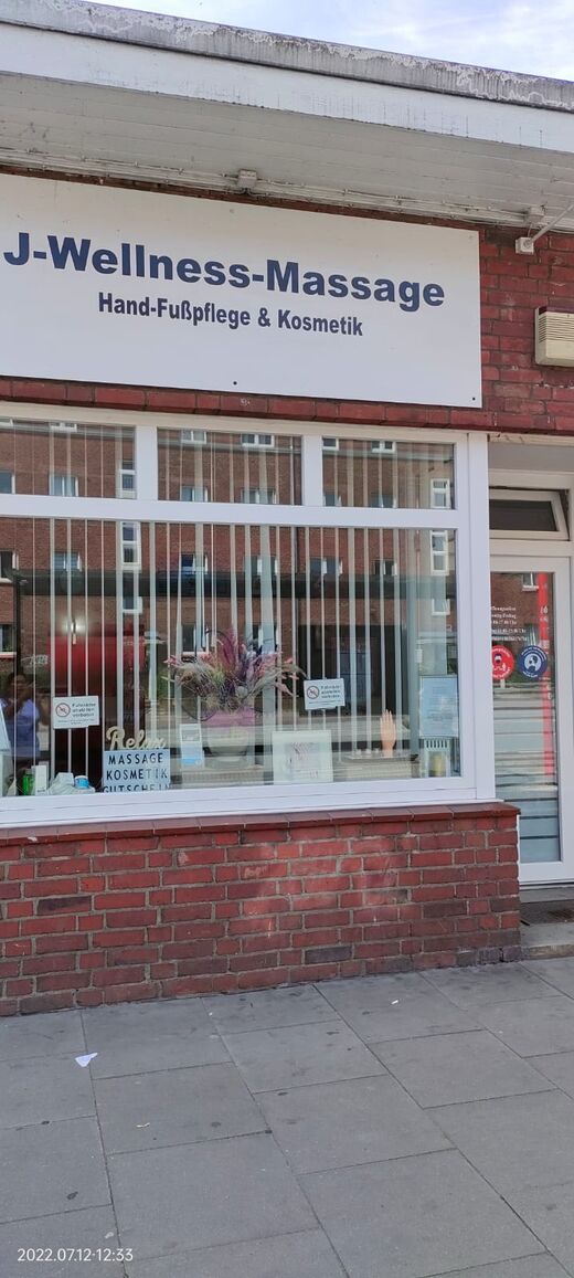 J-Wellness-Massage - Eingang