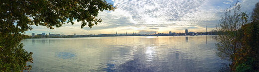 Panorama Auenalster 11.11.22