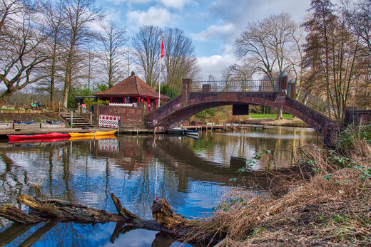 Stadtparkbrcke zum Kaffee