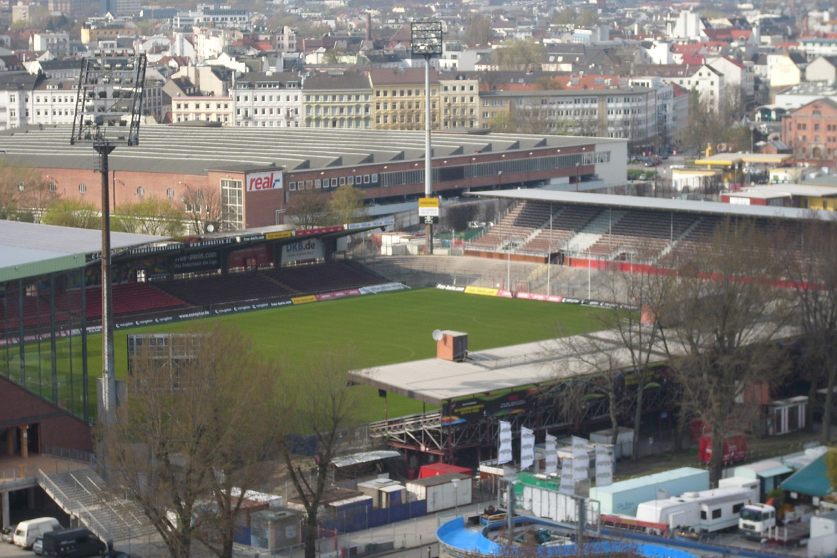 Stadion Am Millerntor Luftaufnahme Foto Im Hamburg Web