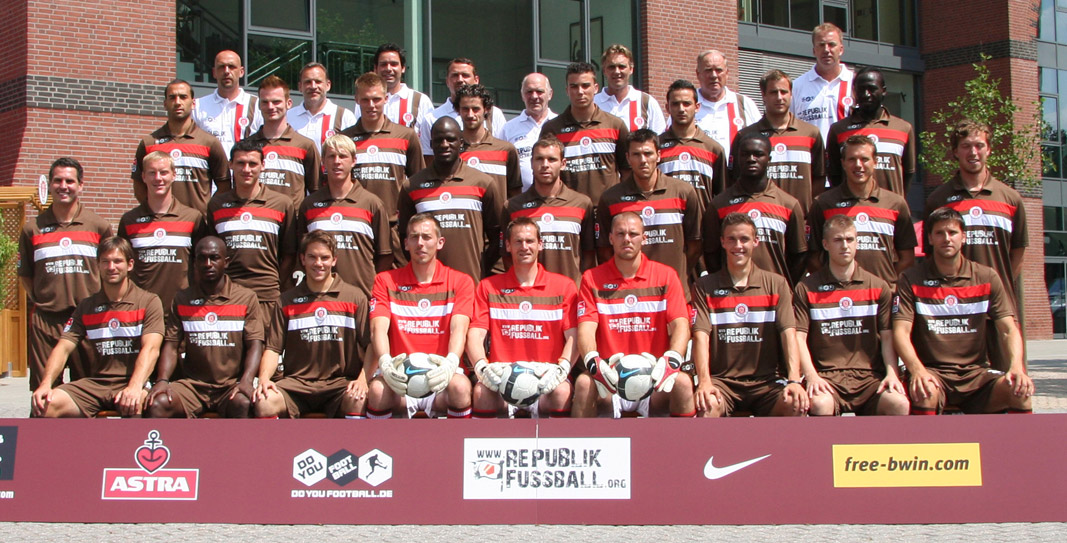 St Pauli Mannschaft