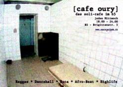 oury jalloh - break the silence - cafe oury - das solicafe im b5, reggae, dancehall, soca,