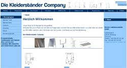 Screenshot unseres Online-Shops