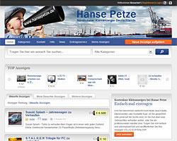 Homepage Hanse Petze
