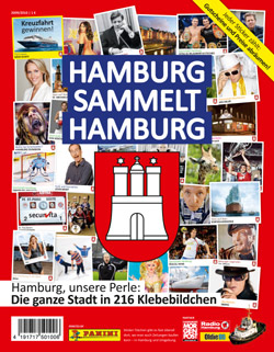 Panini Sammelalbum Hamburg sammelt Hamburg