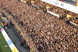 Pauli - Fans freuen sich auf die 1. Bundesliga