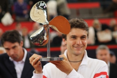 Sieger Gilles Simon aus Frankreich