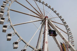 Das Steiger Riesenrad ist das grte mobile Riesenrad weltweit