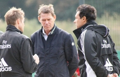 HSV-Trainerteam Frank Heinemann, Frank Arnesen, Rodolfo Cardoso