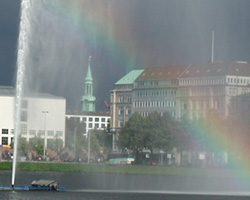 Volles Programm beim Alstervergngen 2007 in Hamburg