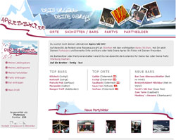 Infos zum Apres Ski auf www.apresski.de