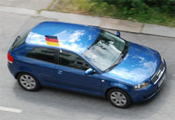 Tipps zur Deutschlandflagge am Auto whrend der EM 2008