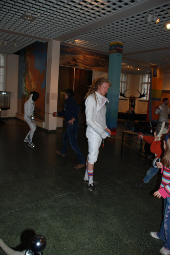 Fechtsport im Altonaer Museum
