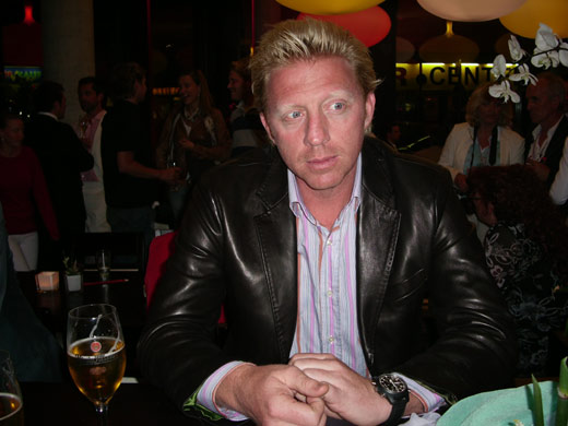 Boris Becker auf der Players Night in Hamburg